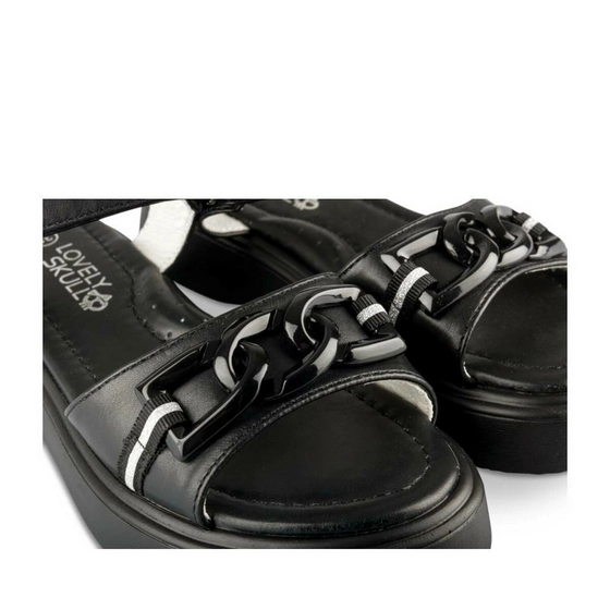 Sandals BLACK LOVELY SKULL