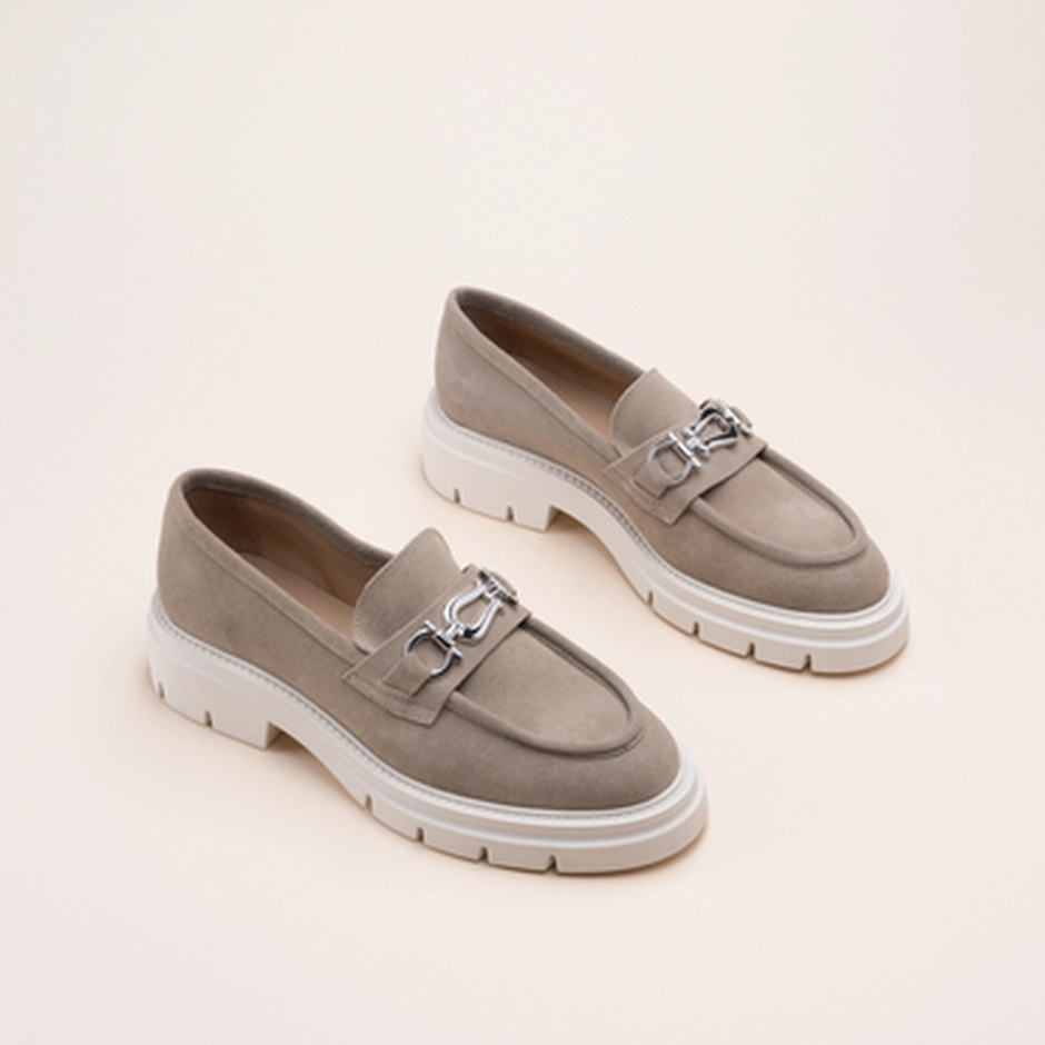 Moccasins TAUPE SAN MARINA