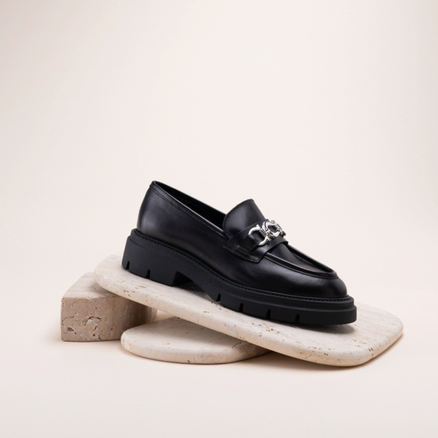 Moccasins BLACK SAN MARINA