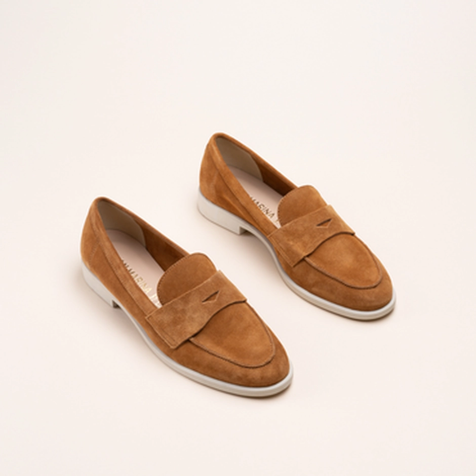 Mocassins COGNAC SAN MARINA