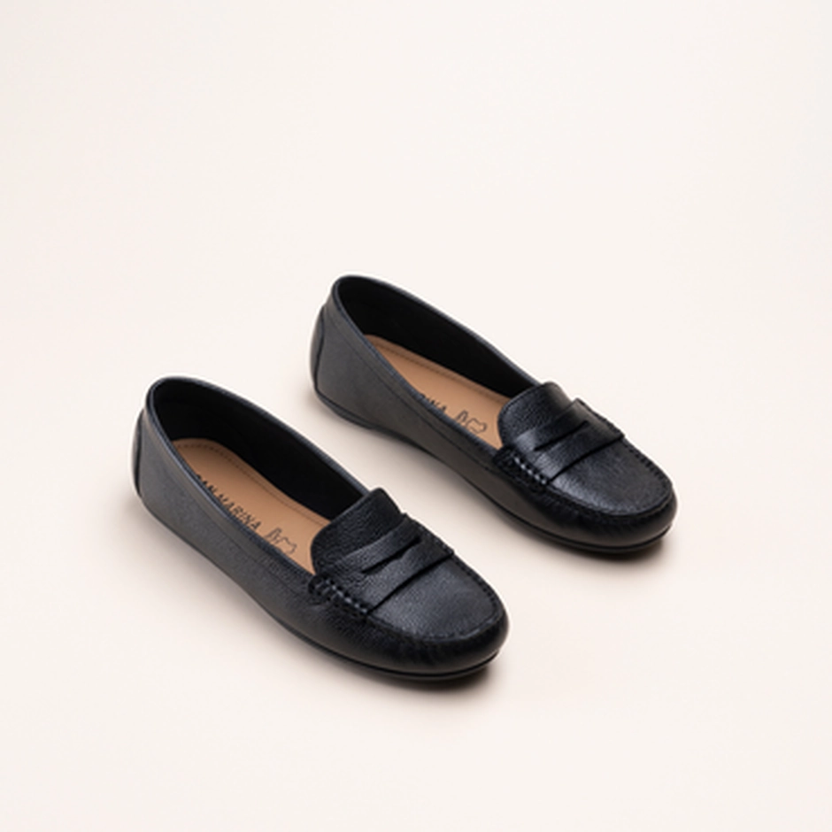 Moccasins BLACK SAN MARINA