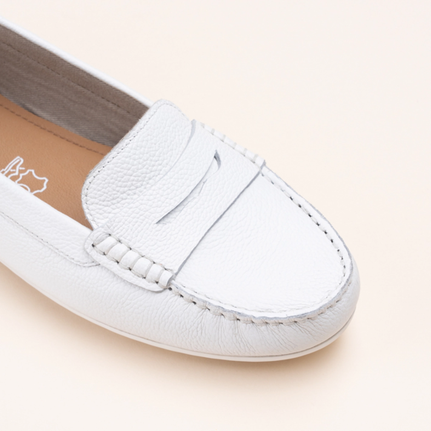 Moccasins WHITE SAN MARINA