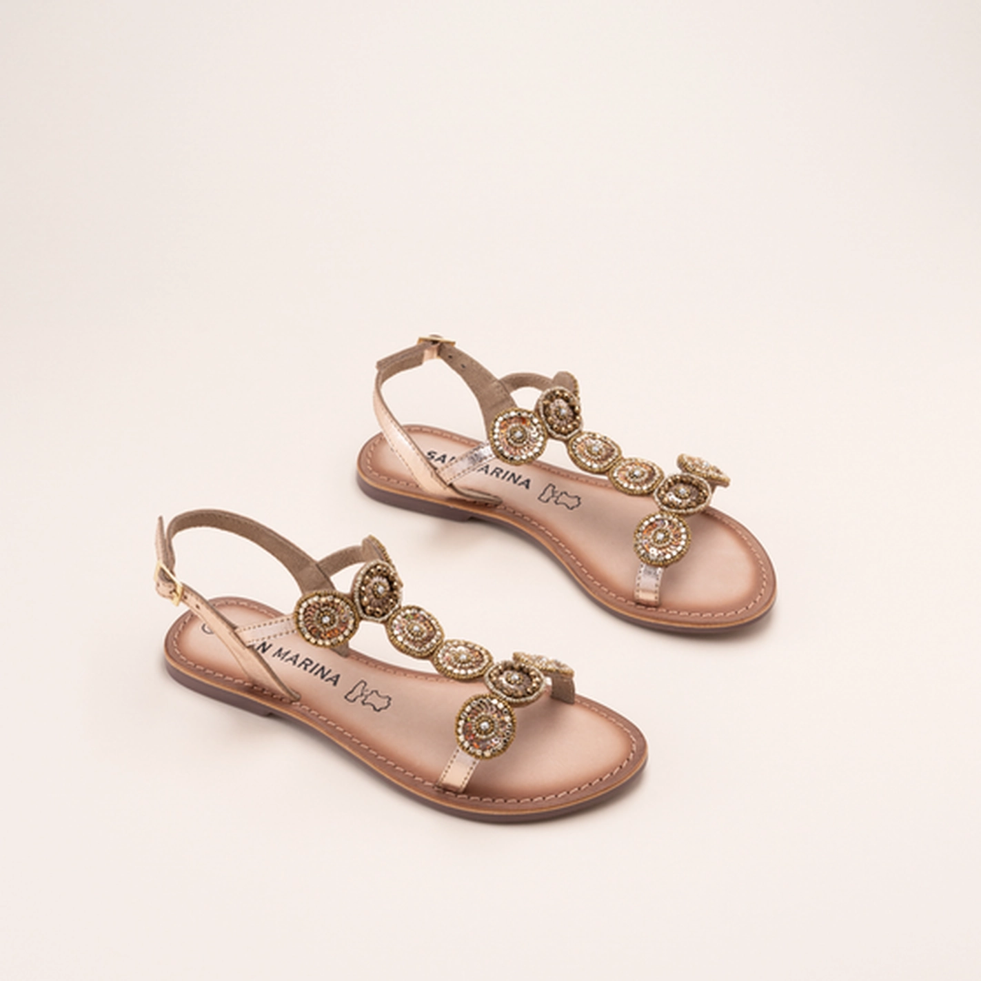 Sandals GOLD SAN MARINA