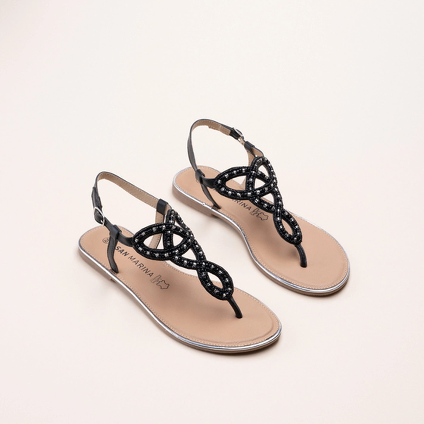 Sandals BLACK SAN MARINA