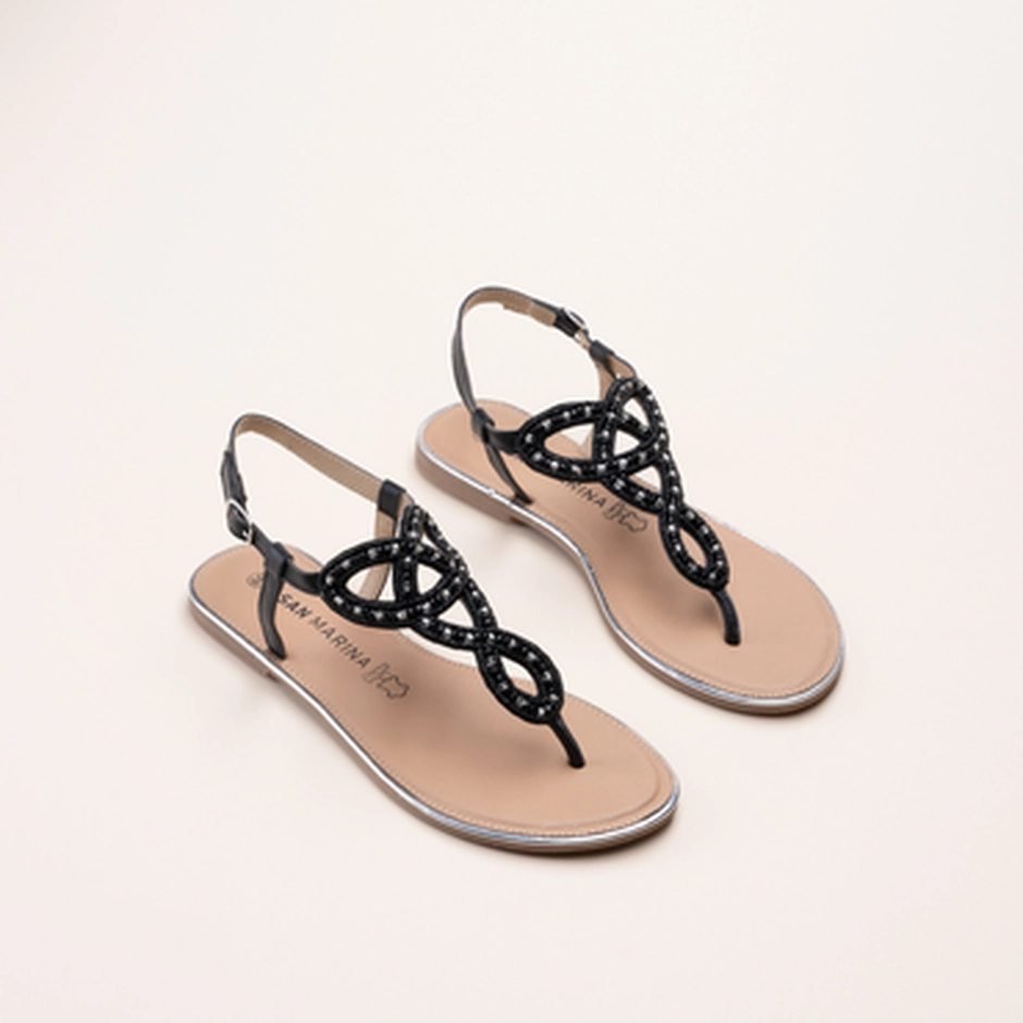 Sandals BLACK SAN MARINA