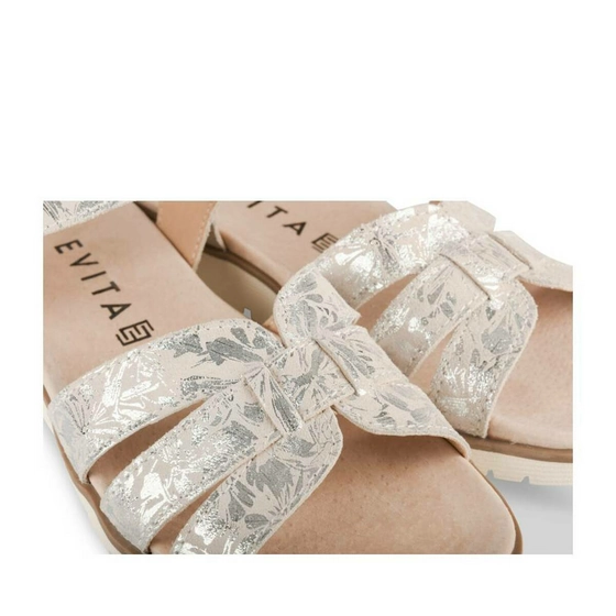 Sandals SILVER EVITA LEATHER