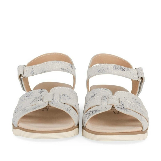 Sandals WHITE EVITA LEATHER