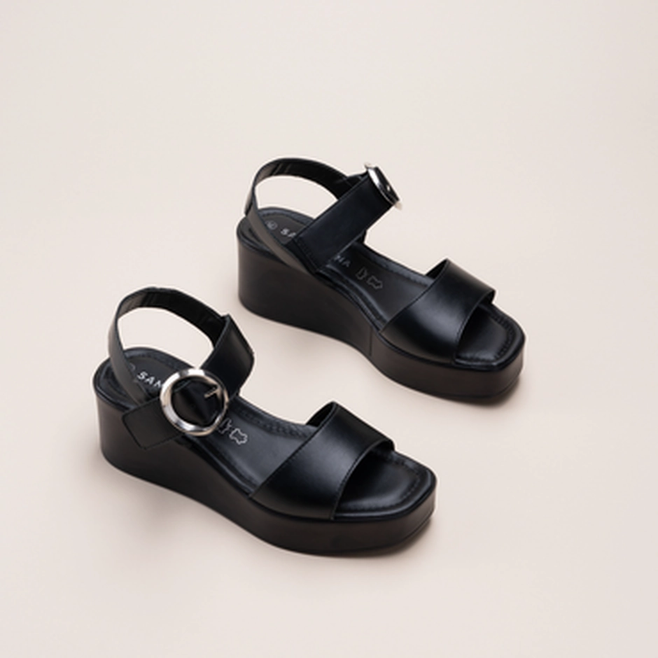 Sandals BLACK SAN MARINA