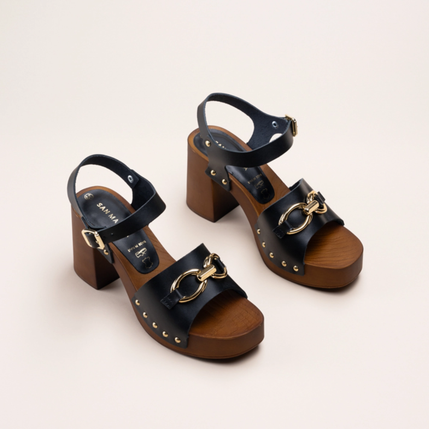 Sandals BLACK SAN MARINA