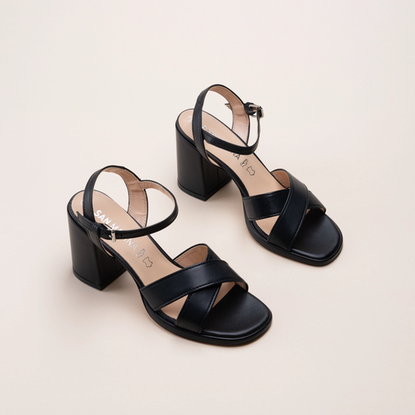 Sandals BLACK SAN MARINA