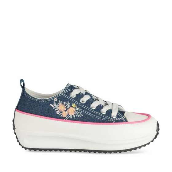 Sneakers NAVY LOVELY SKULL