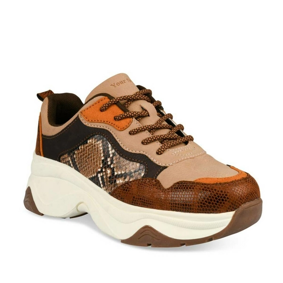 Sneakers BROWN ACTIVE FASHION