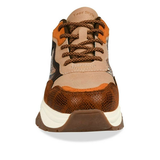 Sneakers BROWN ACTIVE FASHION