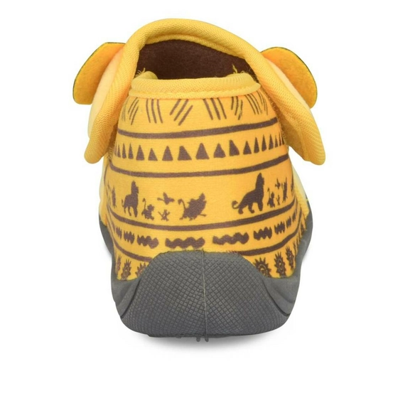 Slippers YELLOW LE ROI LION