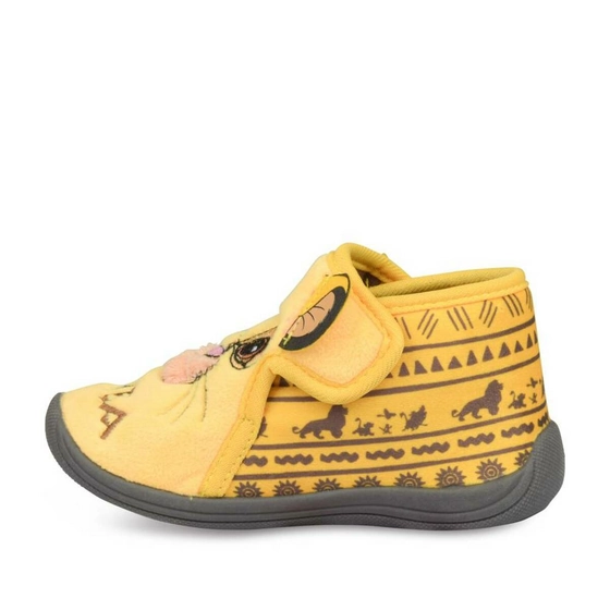 Chaussons JAUNE LE ROI LION