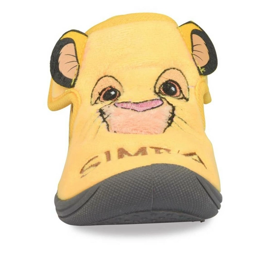 Chaussons JAUNE LE ROI LION