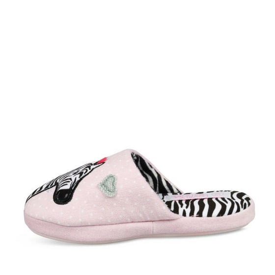 Slippers PINK LOVELY SKULL