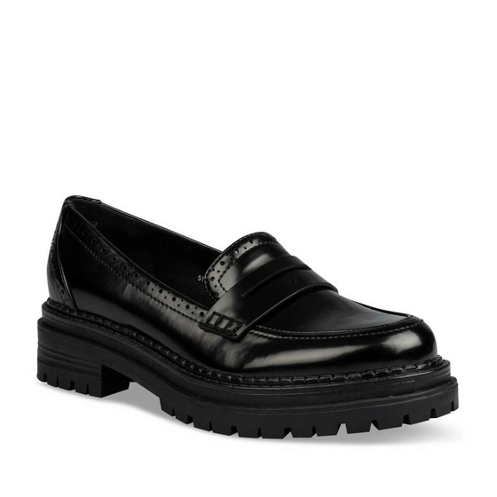 Moccasins BLACK VIA DONNA