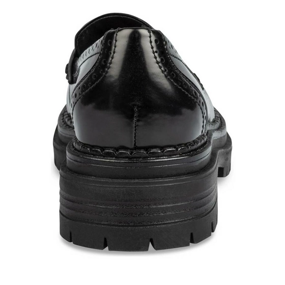 Moccasins BLACK VIA DONNA