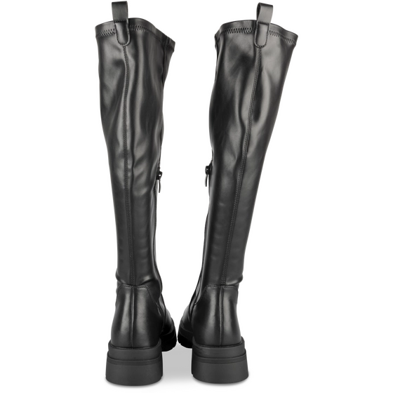 Thigh High Boots BLACK MERRY SCOTT