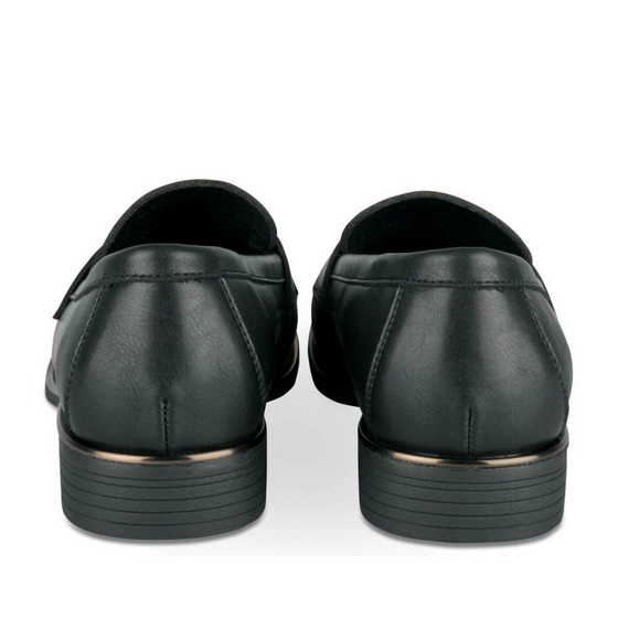 Moccasins BLACK VIA DONNA