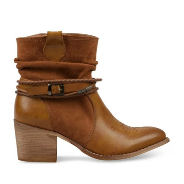 Bottines COGNAC ANGELA THOMPSON