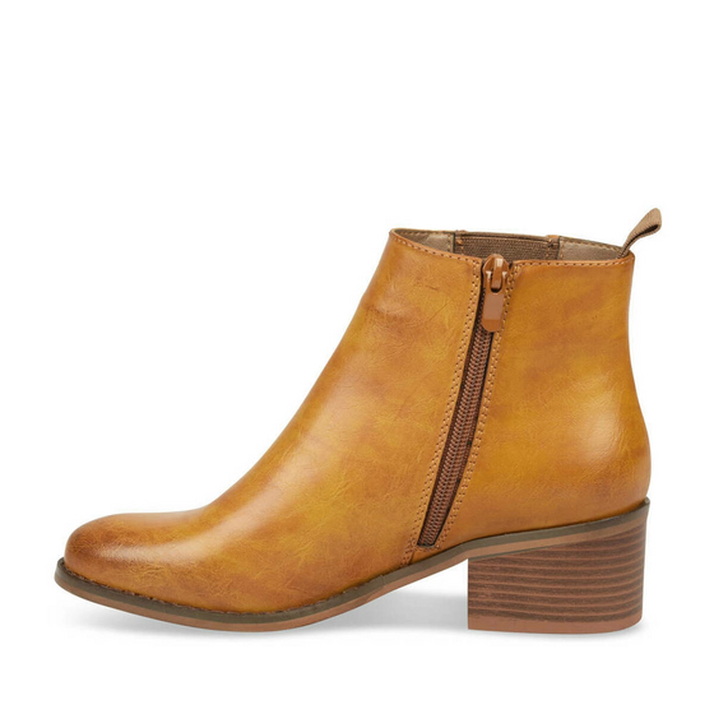 Ankle boots COGNAC ANGELA THOMPSON