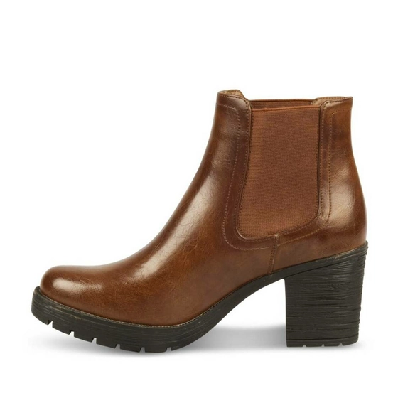 Bottines COGNAC ANGELA THOMPSON