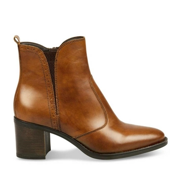 Bottines COGNAC MEGIS CASUAL