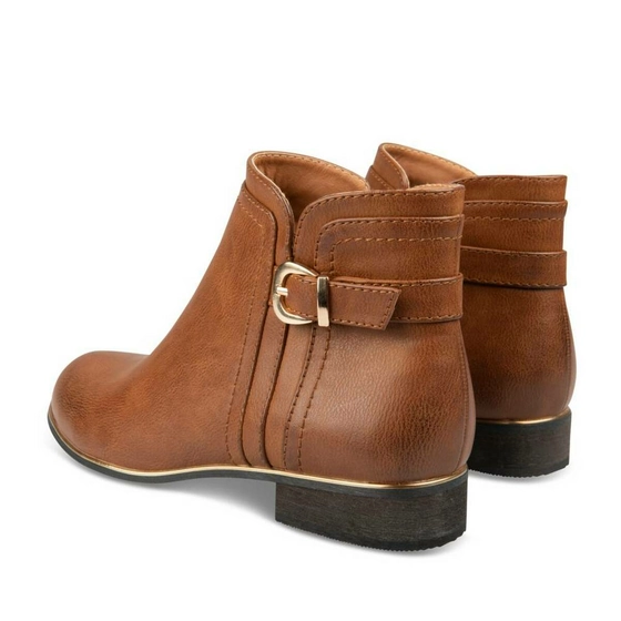 Ankle boots COGNAC MERRY SCOTT