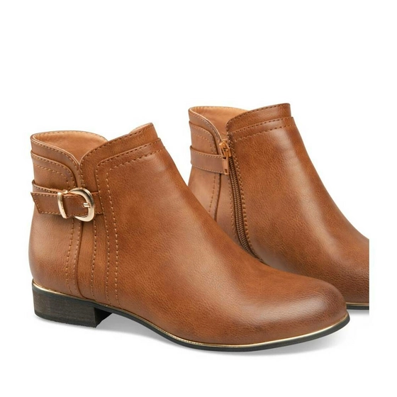 Ankle boots COGNAC MERRY SCOTT