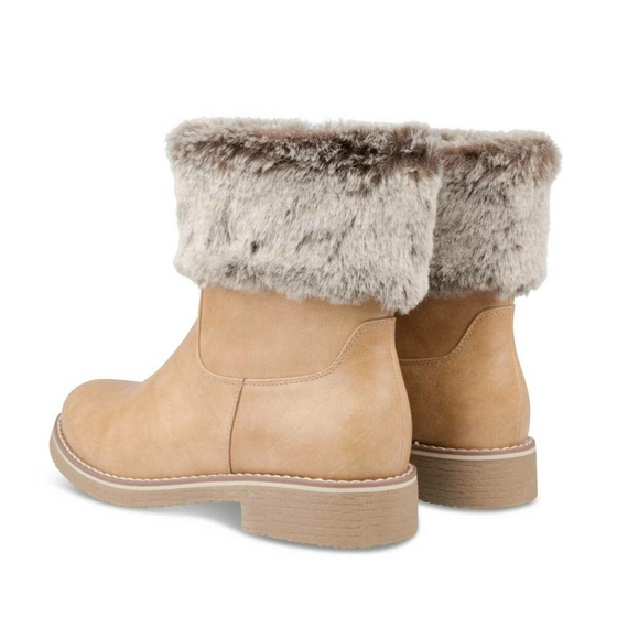 Ankle boots BEIGE MERRY SCOTT