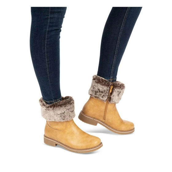 Ankle boots BEIGE MERRY SCOTT