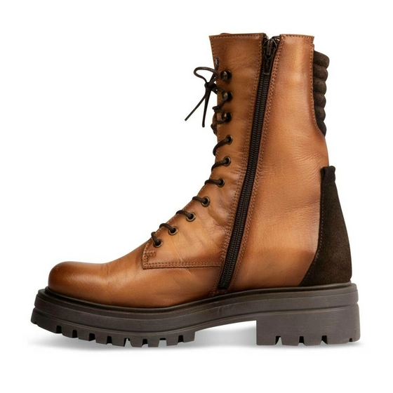 Bottines COGNAC SINEQUANONE