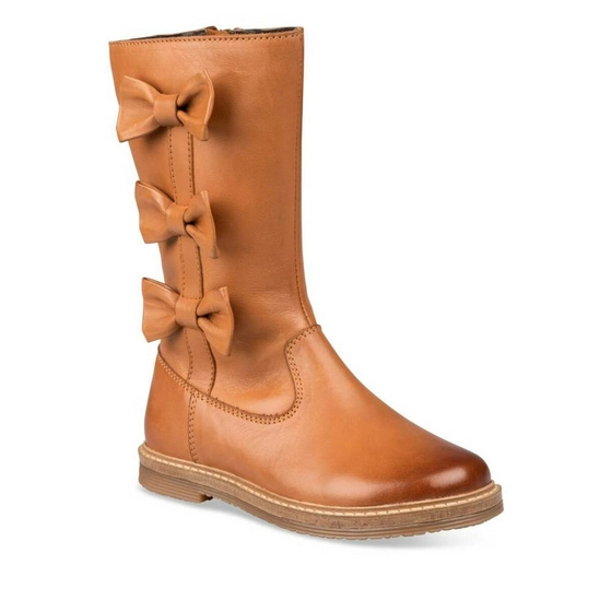 Boots COGNAC NINI & GIRLS CUIR