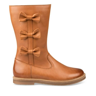 Boots COGNAC LOVELY SKULL CUIR