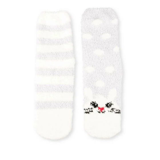 Chaussettes GRIS LOVELY SKULL