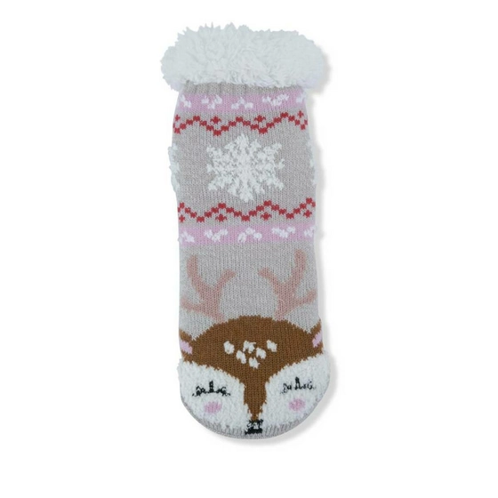 Chaussettes BEIGE LOVELY SKULL