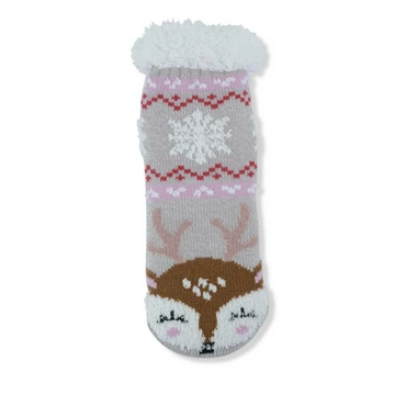 Chaussettes BEIGE LOVELY SKULL