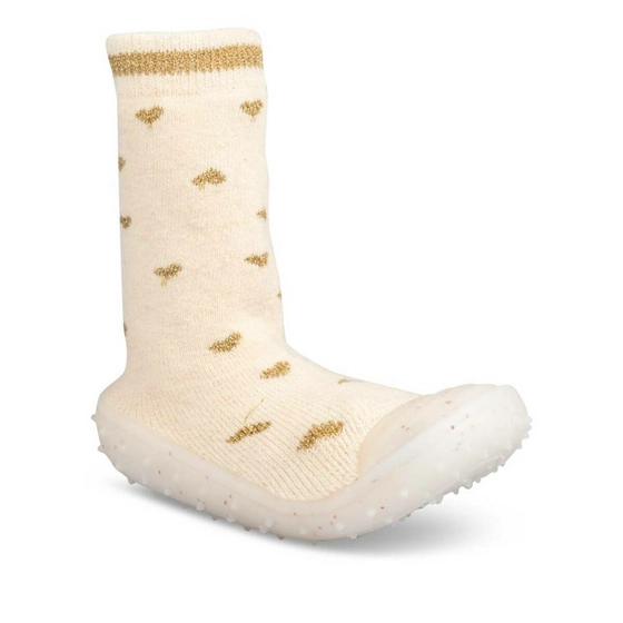 Chaussons chaussettes BEIGE NINI & GIRLS