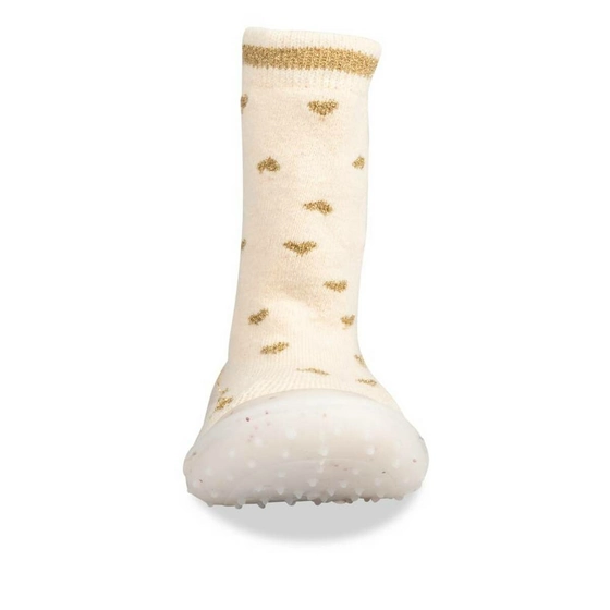 Chaussons chaussettes BEIGE NINI & GIRLS