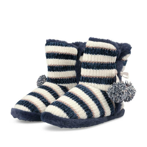 Slippers NAVY MERRY SCOTT