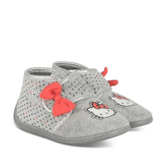 Slippers GREY HELLO KITTY