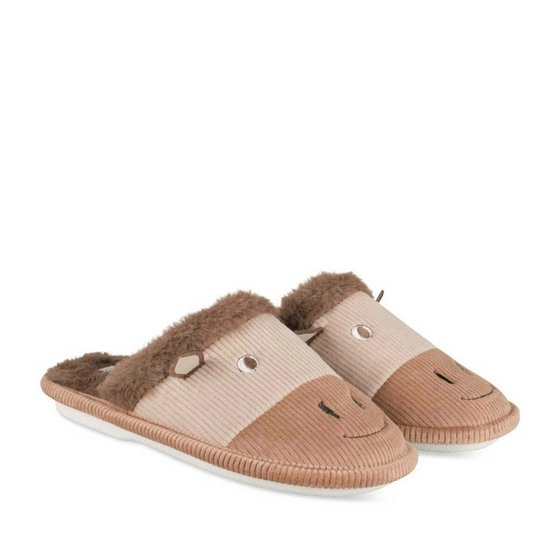 Chaussons âne MARRON TAMS