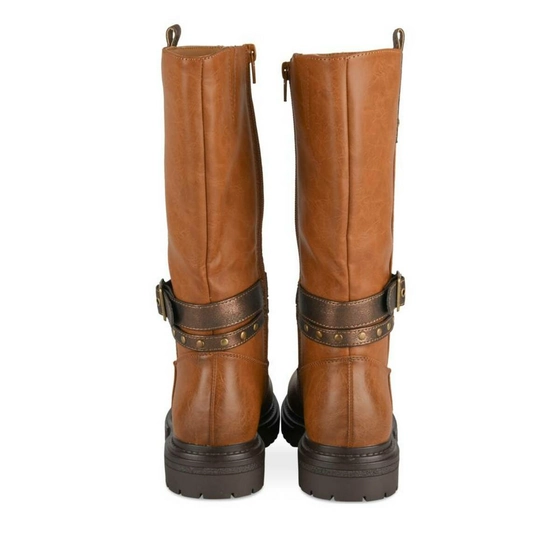 Bottes COGNAC LOVELY SKULL