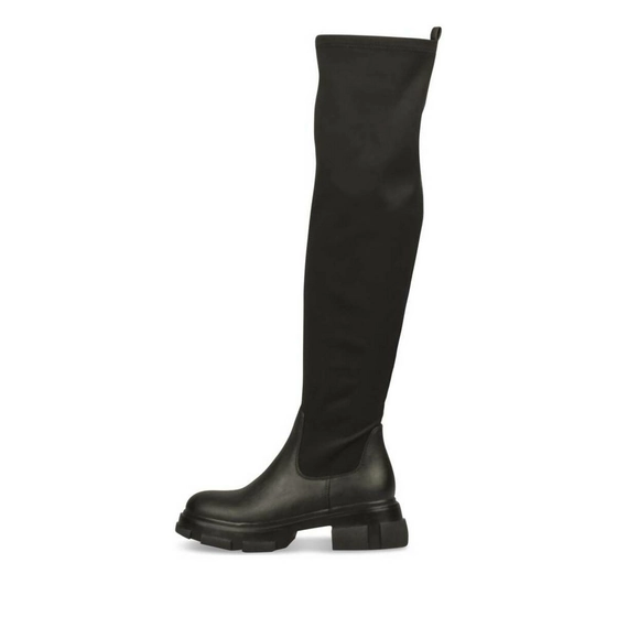 Thigh-High Boots BLACK MERRY SCOTT