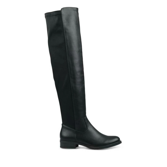 Thigh-High Boots BLACK MERRY SCOTT