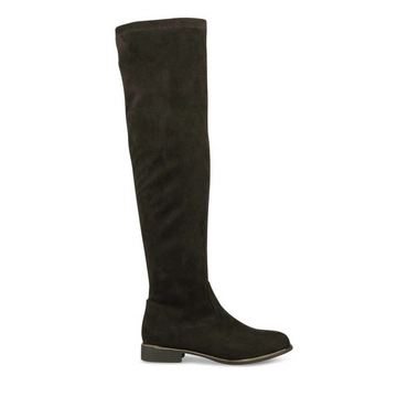 Thigh-High Boots BLACK MERRY SCOTT