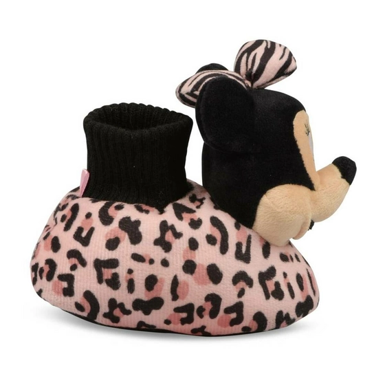 Plush slippers PINK MINNIE