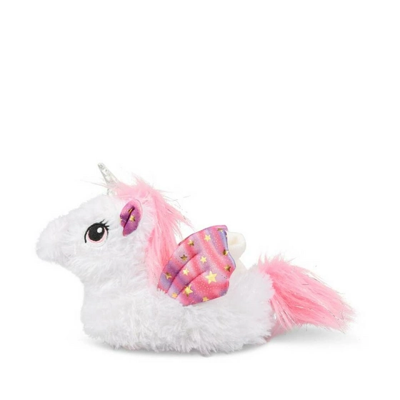 Plush slippers unicorn WHITE NINI & GIRLS